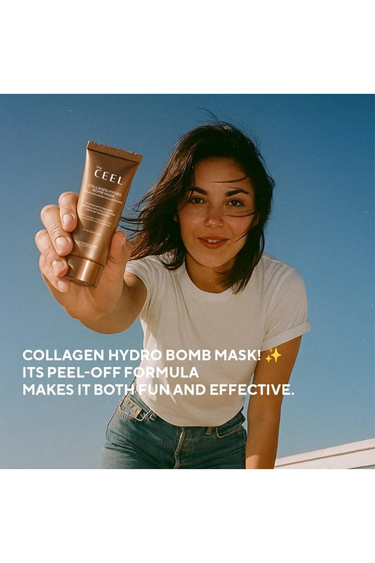 Soyulabilen Kolajen Maske Glutatyon, Ceramide Np ve Yeşil Çay Özl