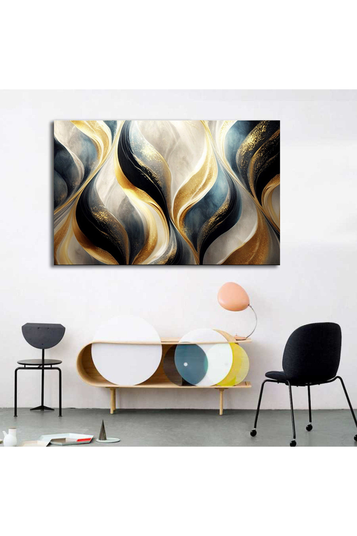 Korkmazkanvas Soyut Lüks Mermer Arka Plan. Kanvas Tablo