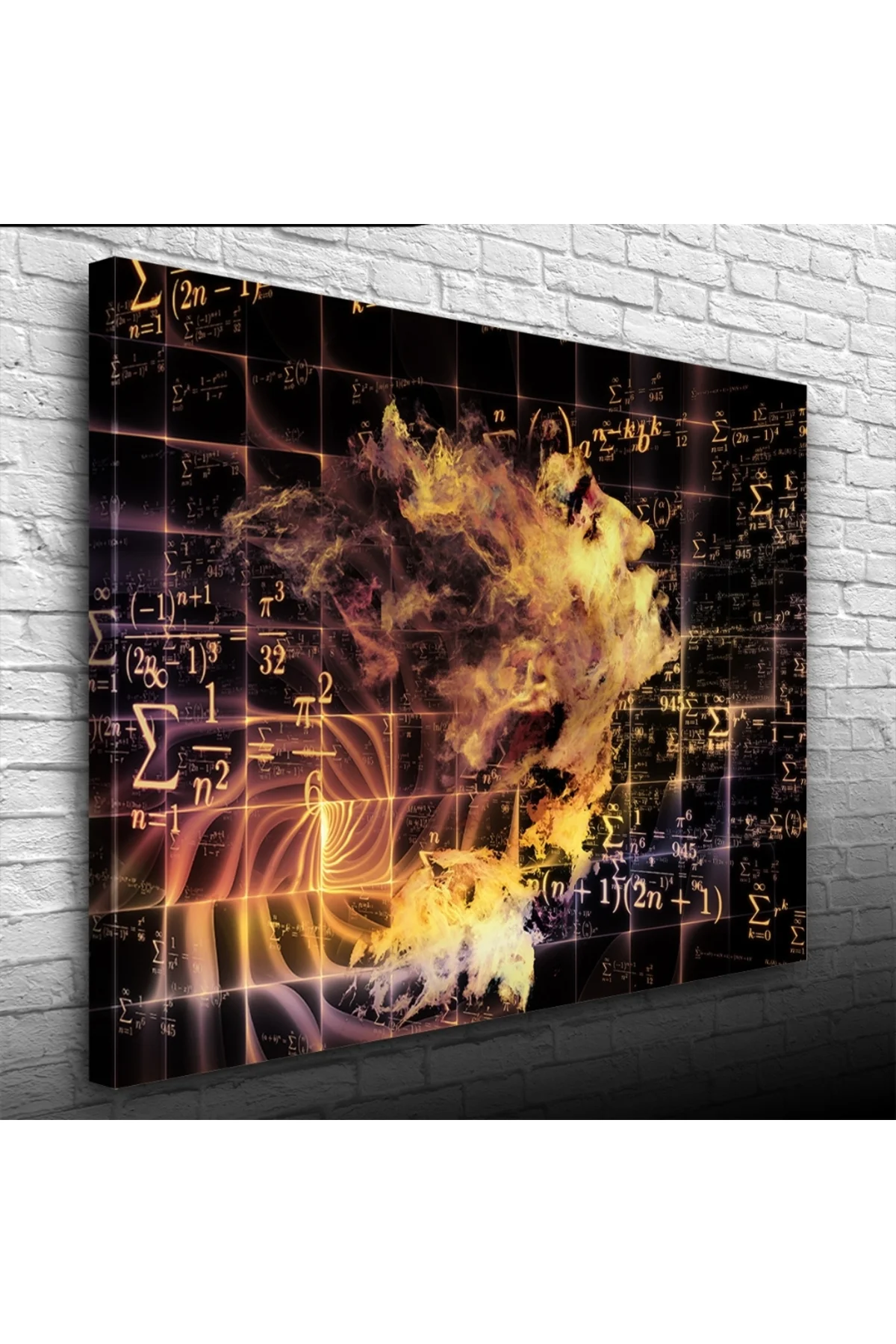 Soyut Matematikçi ve Formüller Kanvas Tablo 50 x 70 Soyut Matematikçi ve Formüller Kanvas Tablo 50 x 70