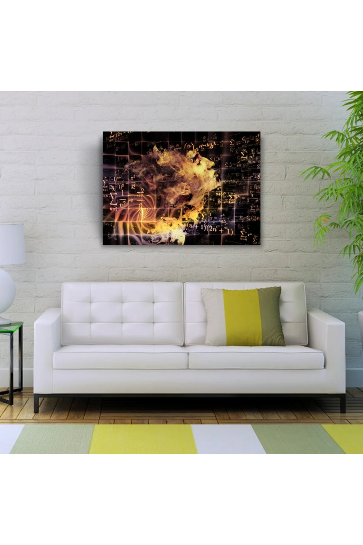 Soyut Matematikçi ve Formüller Kanvas Tablo 50 x 70 Soyut Matematikçi ve Formüller Kanvas Tablo 50 x 70