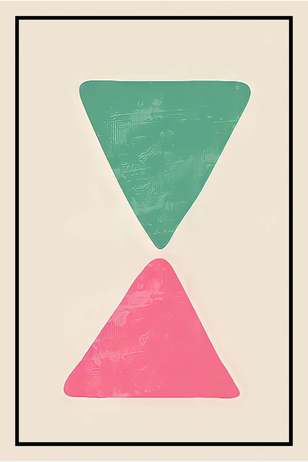 Soyut Tasarım Ahşap Tablo/Poster