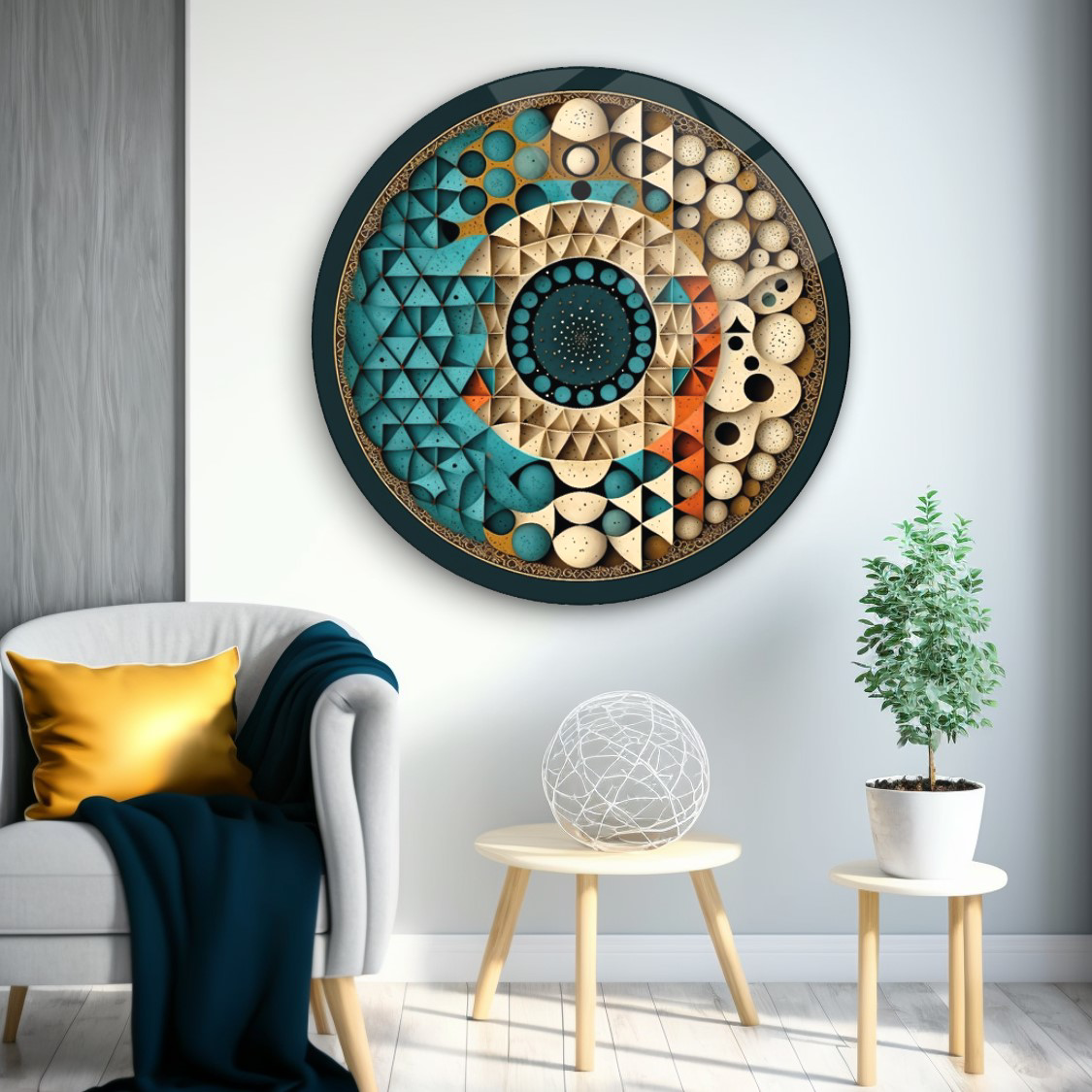 Pi Dekorasyon Soyut Yuvarlak Cam Tablo | Hediyelik, Dekoratif, Ofis, Mutfak  Pi Dekorasyon Soyut Yuvarlak Cam Tablo | Hediyelik, Dekoratif, Ofis, Mutfak