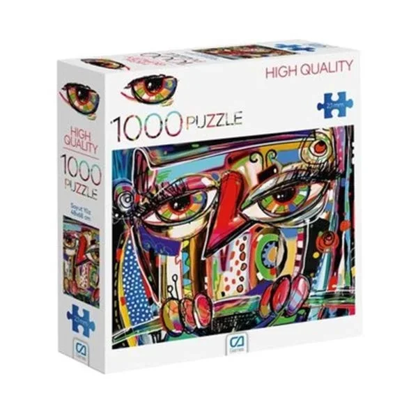 Soyut Yüz Puzzle 1000 Fiyatı, Yorumları ve Özellikleri