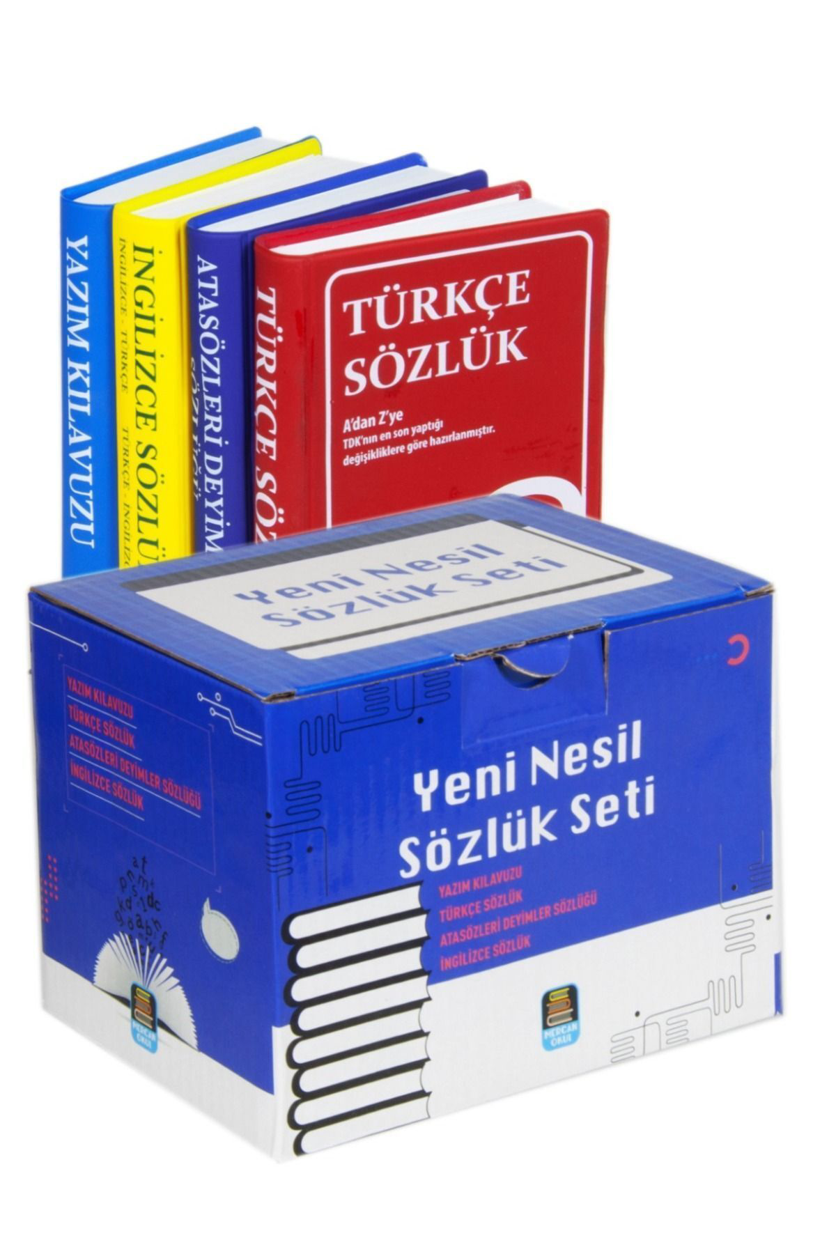 Ema Kitap Sözlük Seti Türkçe-İngilizce-Atasözleri Ve Yazım Klavuzu (4 Kitap