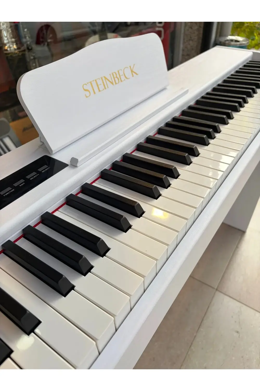 SP-022WH Beyaz Dijital Piyano ( Tabure & Kulaklık Hediyeli )