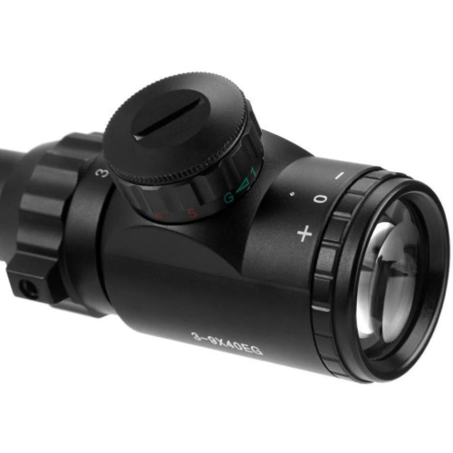 SP 3-9x40 Zoomlu Çıft Işıklı Dürbün Ve Montaj Kelepçeli TdrTR