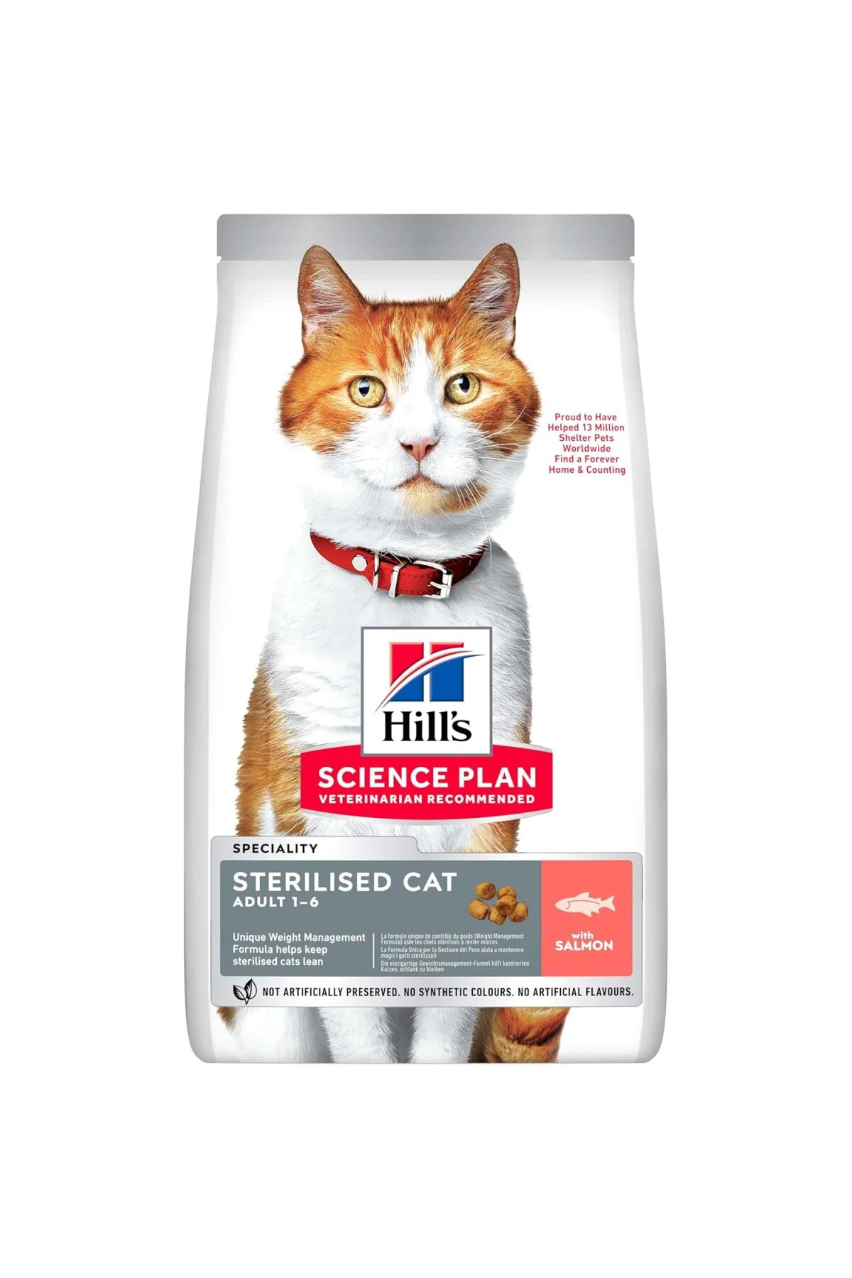 SP Somon Kısırlaştırılmış Yetişkin Kedi Maması 8+2 KG SP Somon Kısırlaştırılmış Yetişkin Kedi Maması 8+2 KG