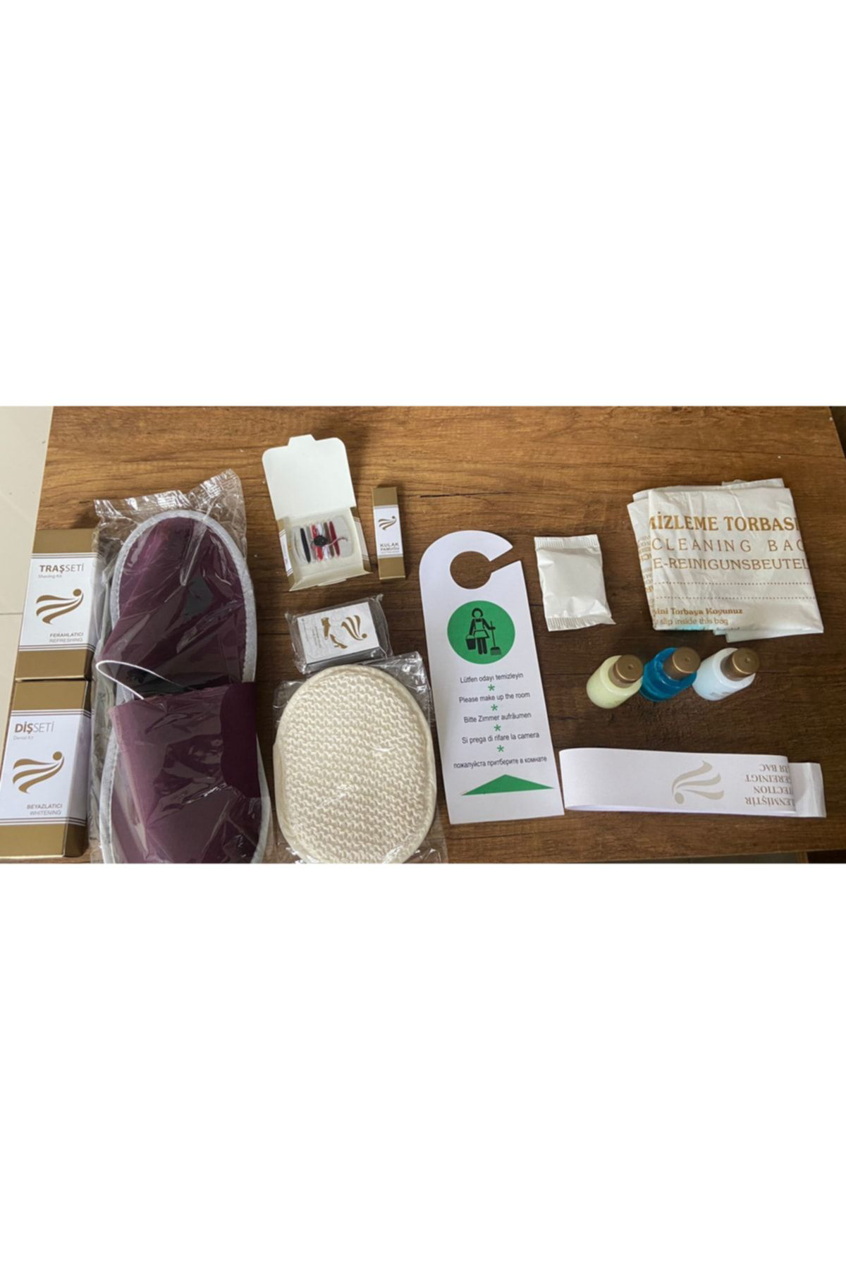 Clean Stoff Spa Tek Kullanımlık Otel Ve Kamp Seti 10 Adet