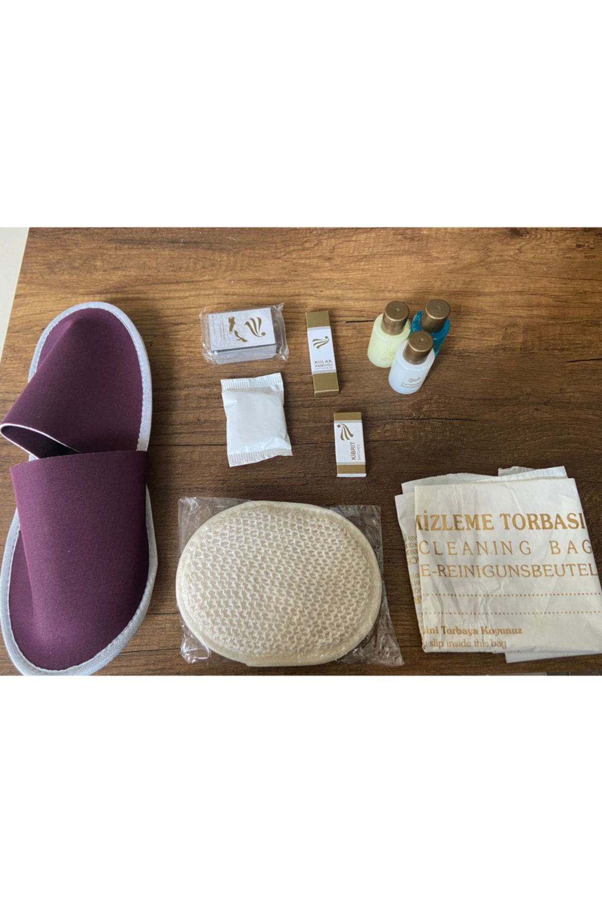 Clean Stoff Spa Tek Kullanımlık Otel Ve Kamp Seti 15 Adet