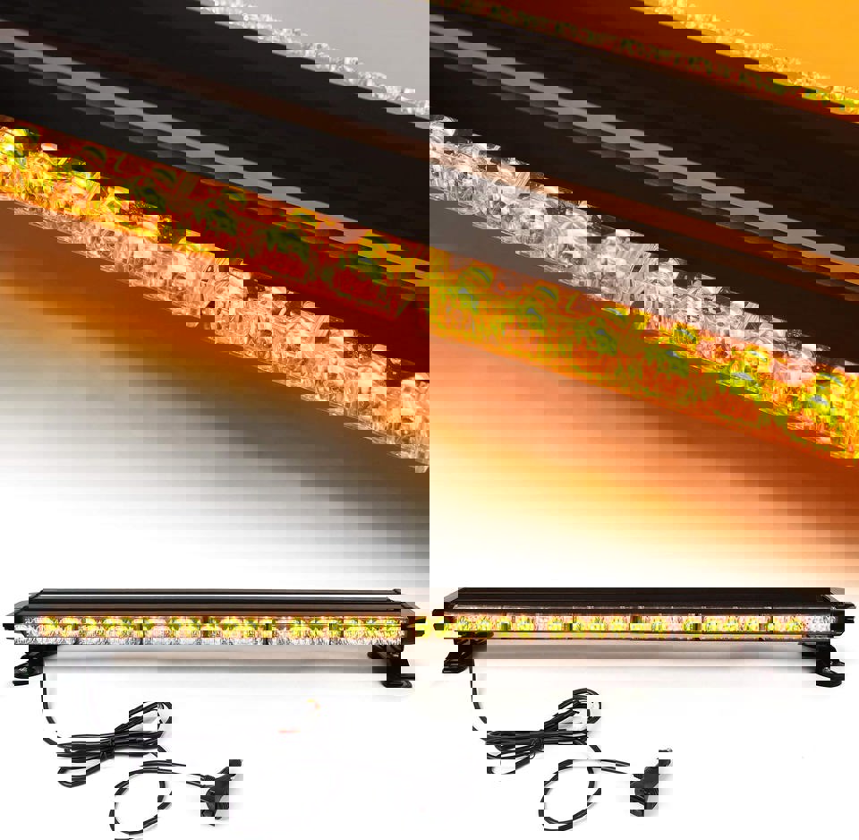 Space  Çakar Lamba Çift Taraflı 78 Led Sarı-Sarı 12-24V/ Lapa528