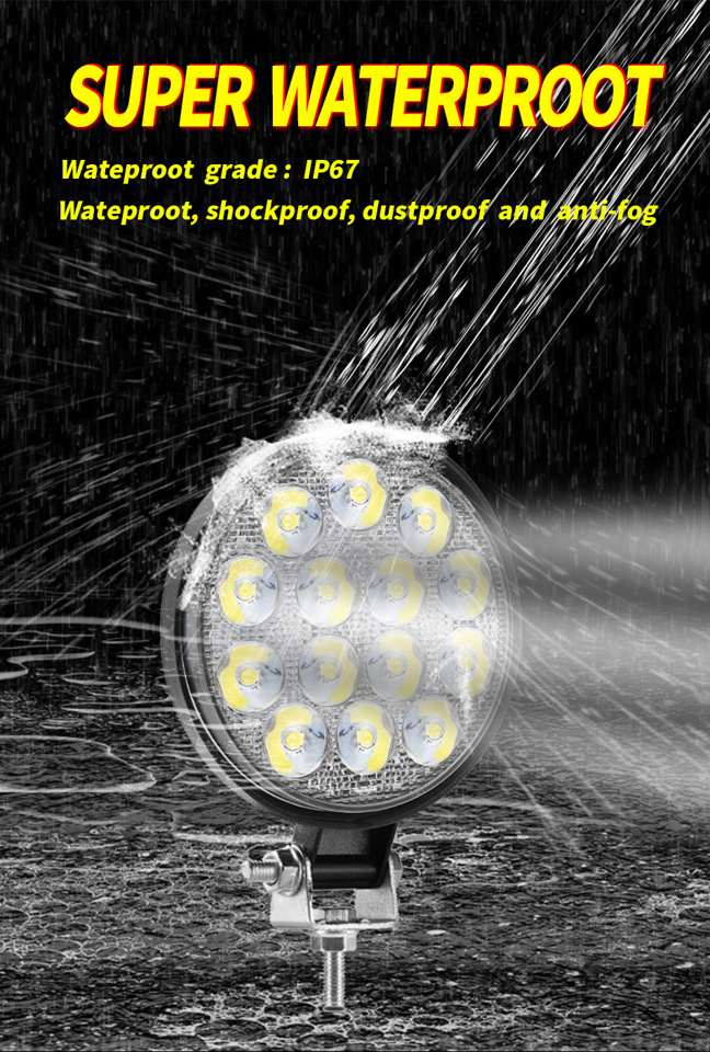 Space  Çalışma Lambası Yuvarlak 10,8 X12cm 15Ed 45W 12-32V Adet / 