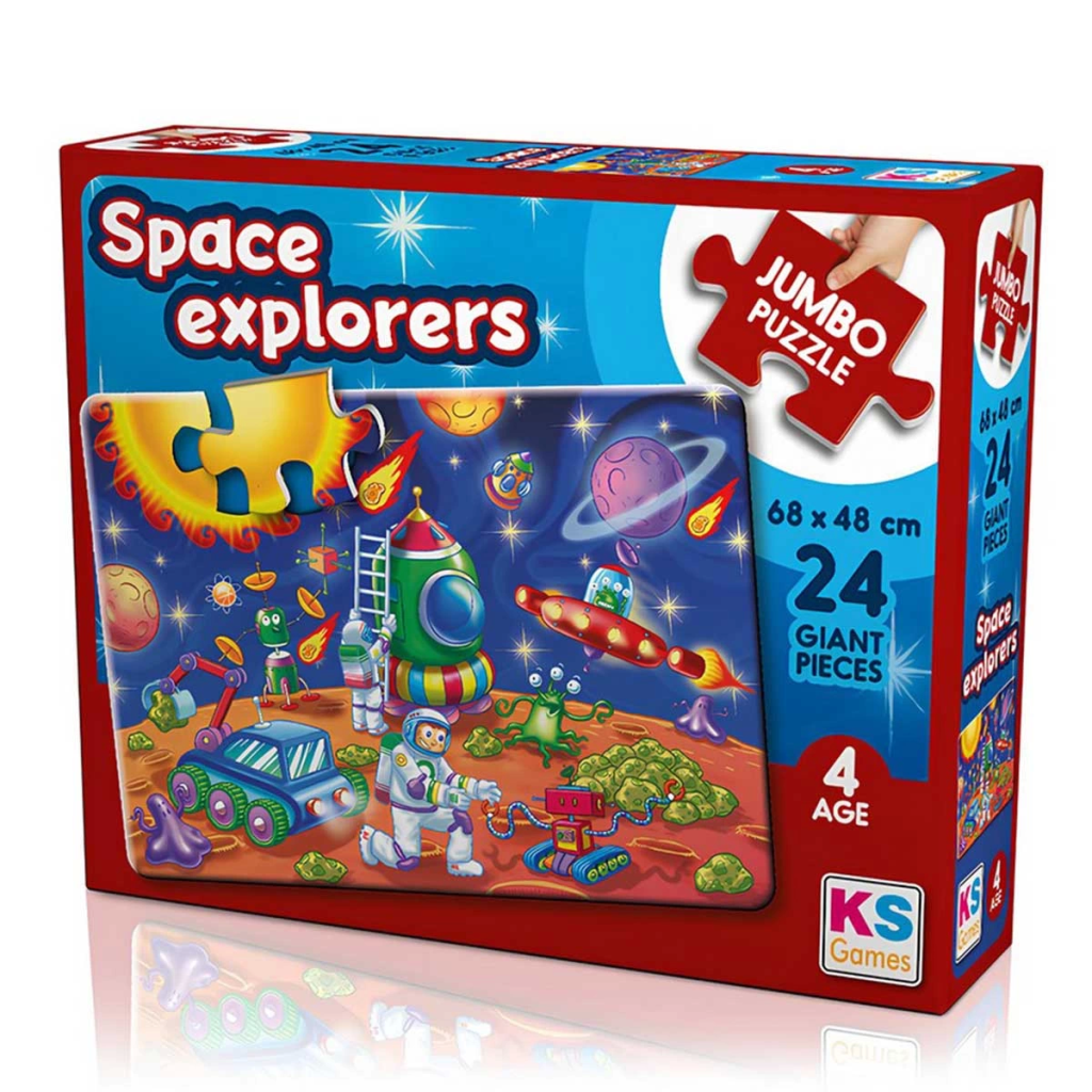 Space Explorers 24 Parça Puzzle Space Explorers 24 Parça Puzzle