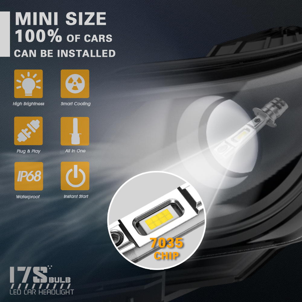 Space  H1 Led Far Ampulü 80W 11000Lm H1 12-30V / Laam933