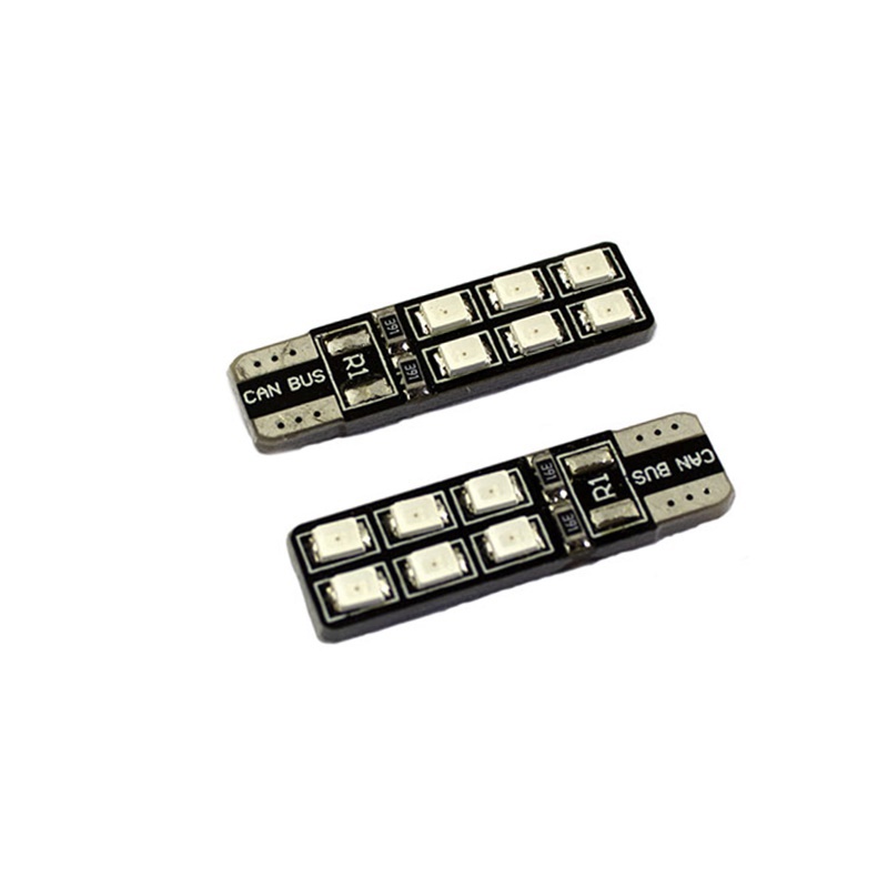 Space  Led Ampul Dipsiz T10-12Smd Kirmizi 2'Li Set 24V / Laam640-2