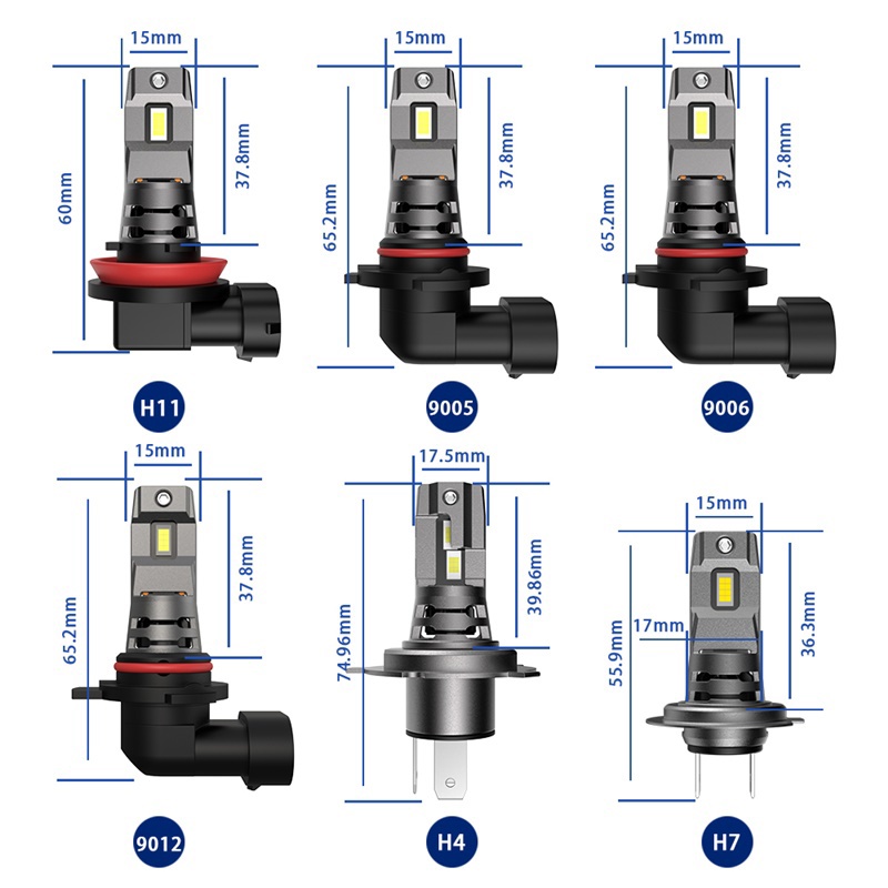 Space  Led Far Ampulü 80W 11000Lm H9005 12-30V / Laam934