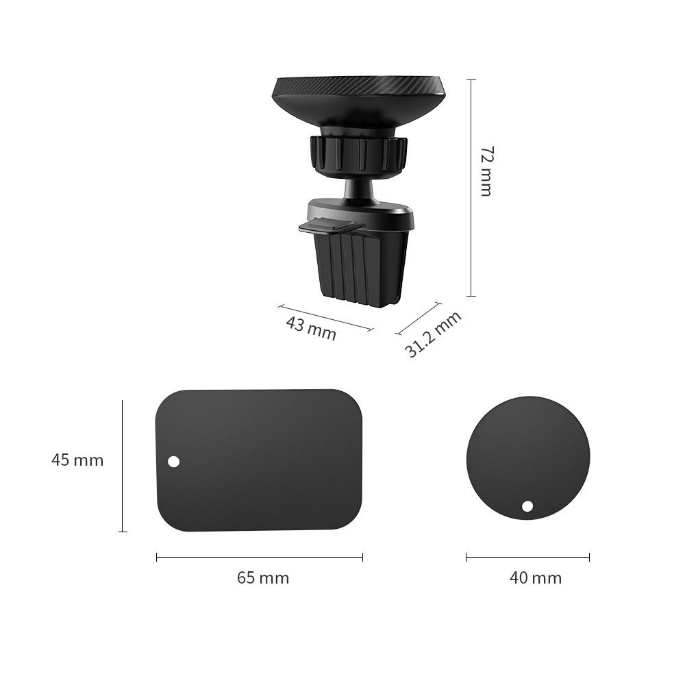 Space Mıknatıslı telefon tutacağı krom kalorifer geçmeli / SYTE19