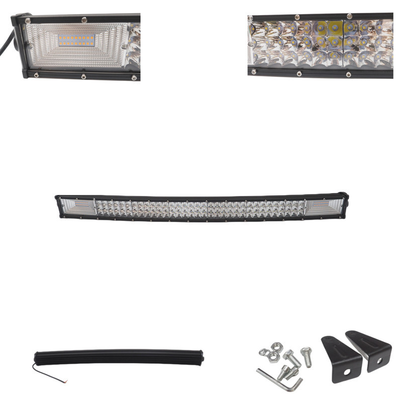 Space Offroad sis lambası 80cm 135led beyaz-amber çakarlı 405w eğ