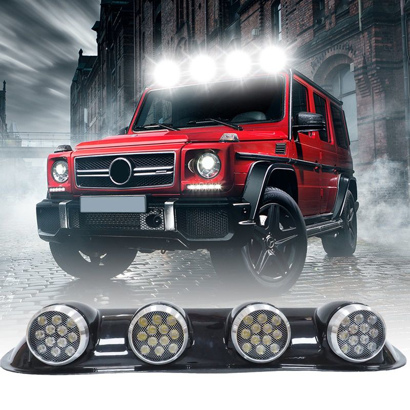 Space Offroad Sis Lambası 12X4 Led Yuvarlak Siyah /Lass243 Space Offroad Sis Lambası 12X4 Led Yuvarlak Siyah /Lass243