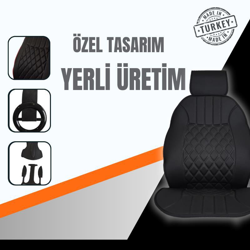 Space  Oto Koltuk Minderi, Togg Araçlara Uyumlu 2'Li Set Özel Tasa