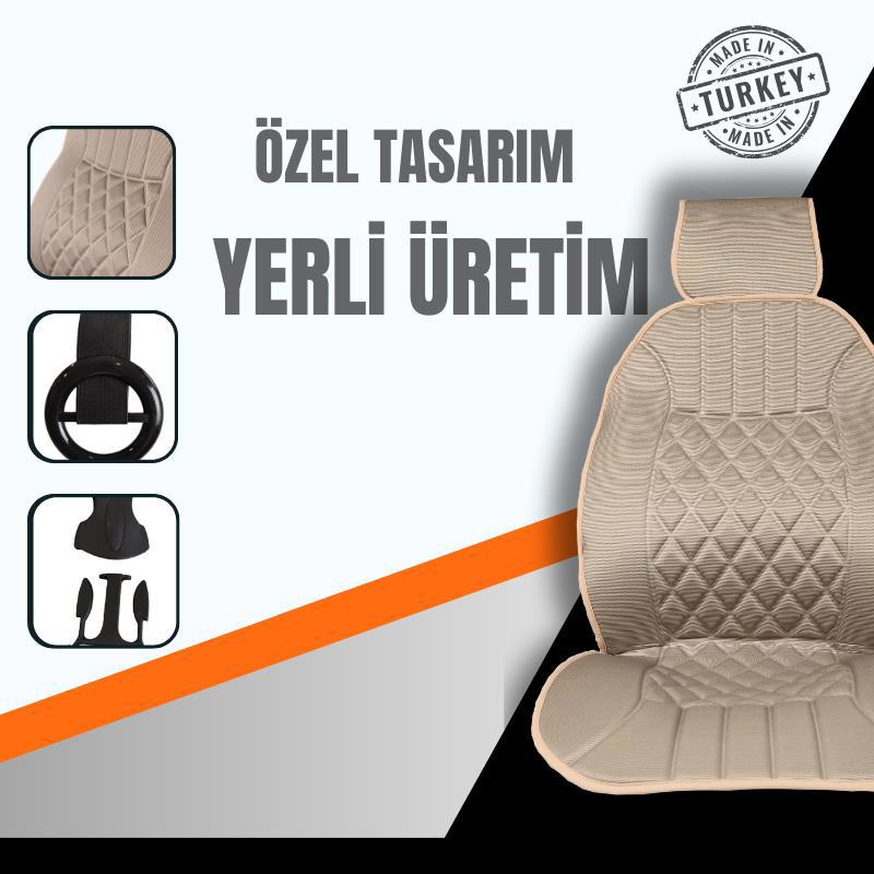 Space  Oto Koltuk Minderi, Geely Araçlara Uyumlu 2'Li Set Özel Tas