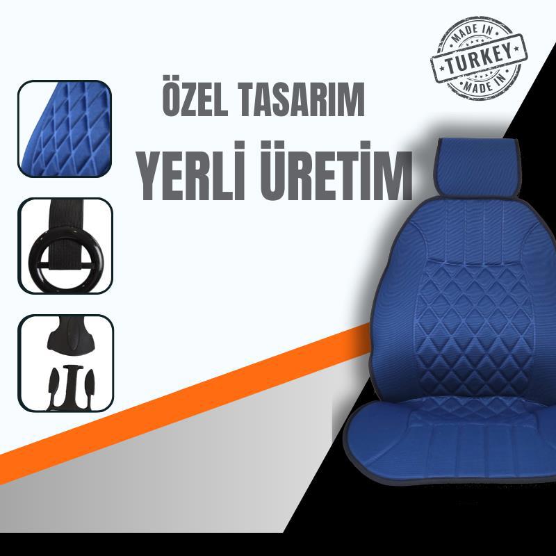 Space  Oto Koltuk Minderi, Togg Araçlara Uyumlu 2'Li Set Özel Tasa