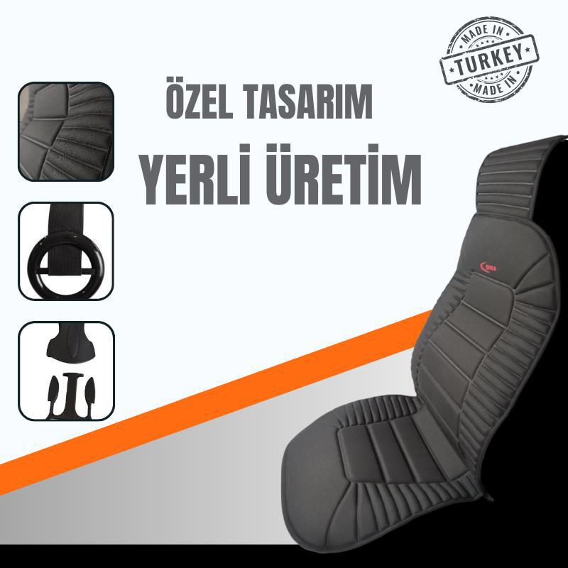 Space  Oto Koltuk Minderi, Tüm Araçlara Uyumlu 2'Li Set Özel Tasar