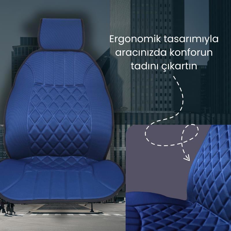 Space  Oto Koltuk Minderi, Geely Araçlara Uyumlu 2'Li Set Özel Tas