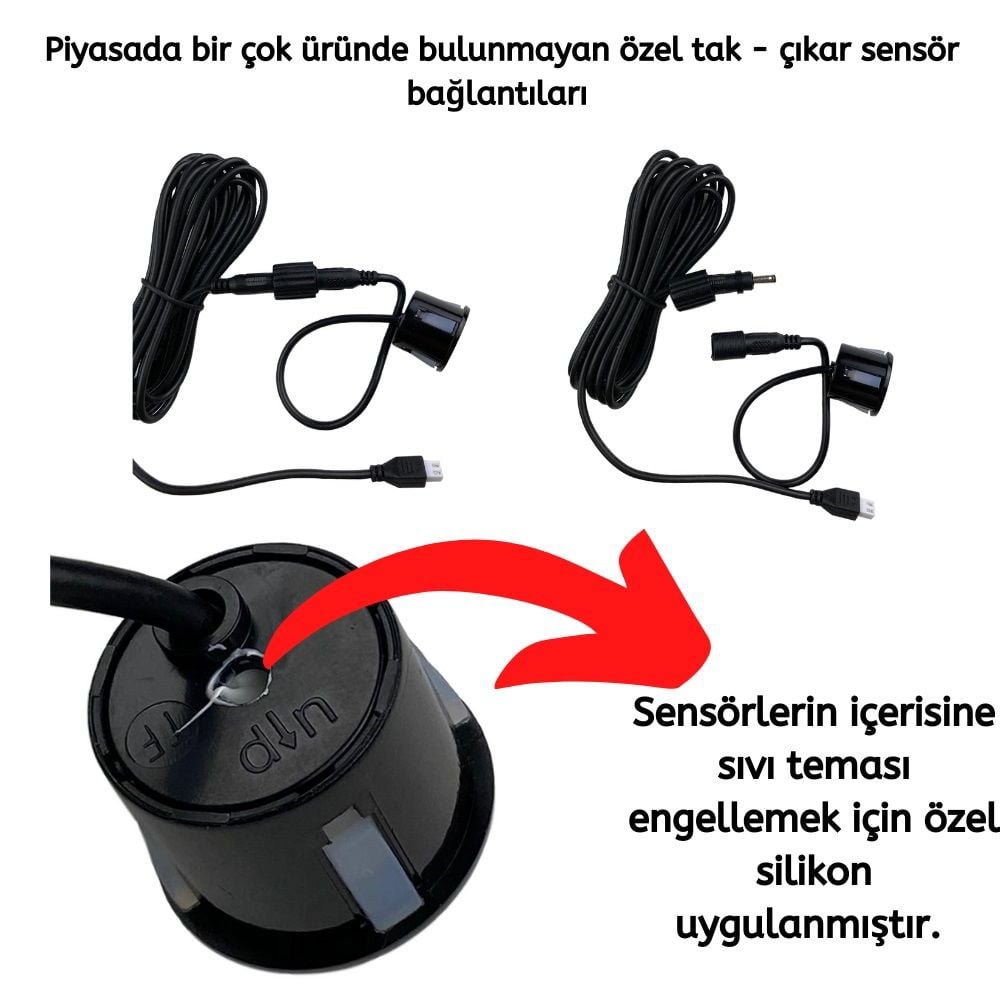 Drs Tuning Space Ses İkazli Park Sensörü 22 Mm Beyaz / Gupr10-B