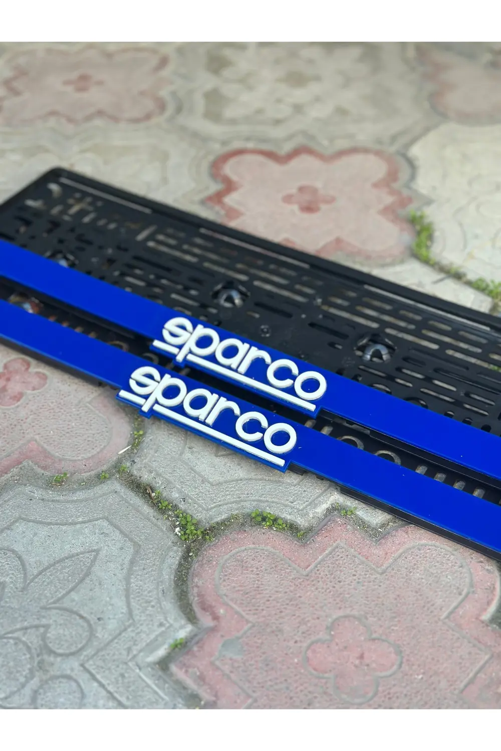 SPARCO TAKMATİK 3D PLEKSİ PLAKALIK UYUMLU