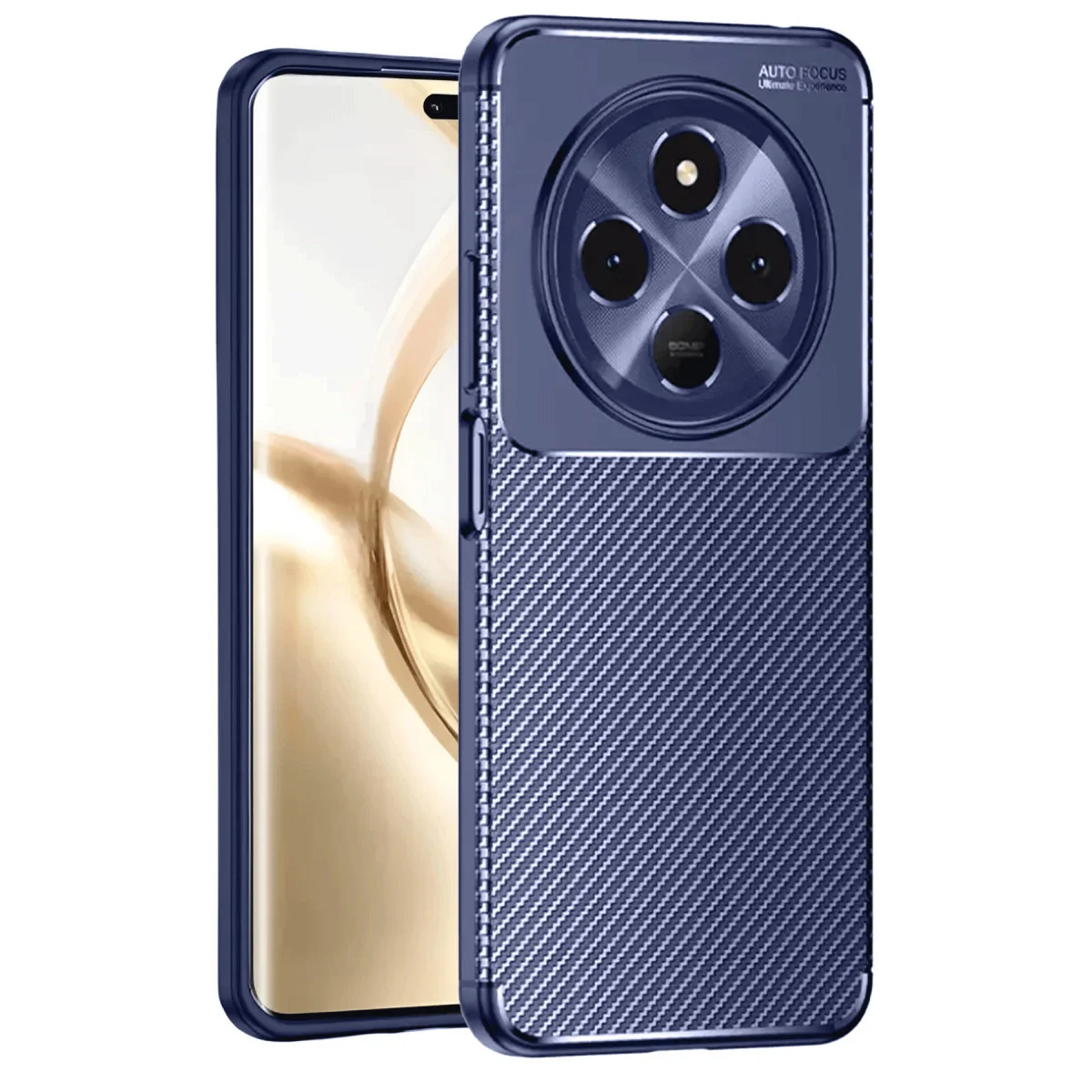 Spark 30 Auto Focus Karbon Fiber Kılıf - Lacivert ve Maksimum Koruma