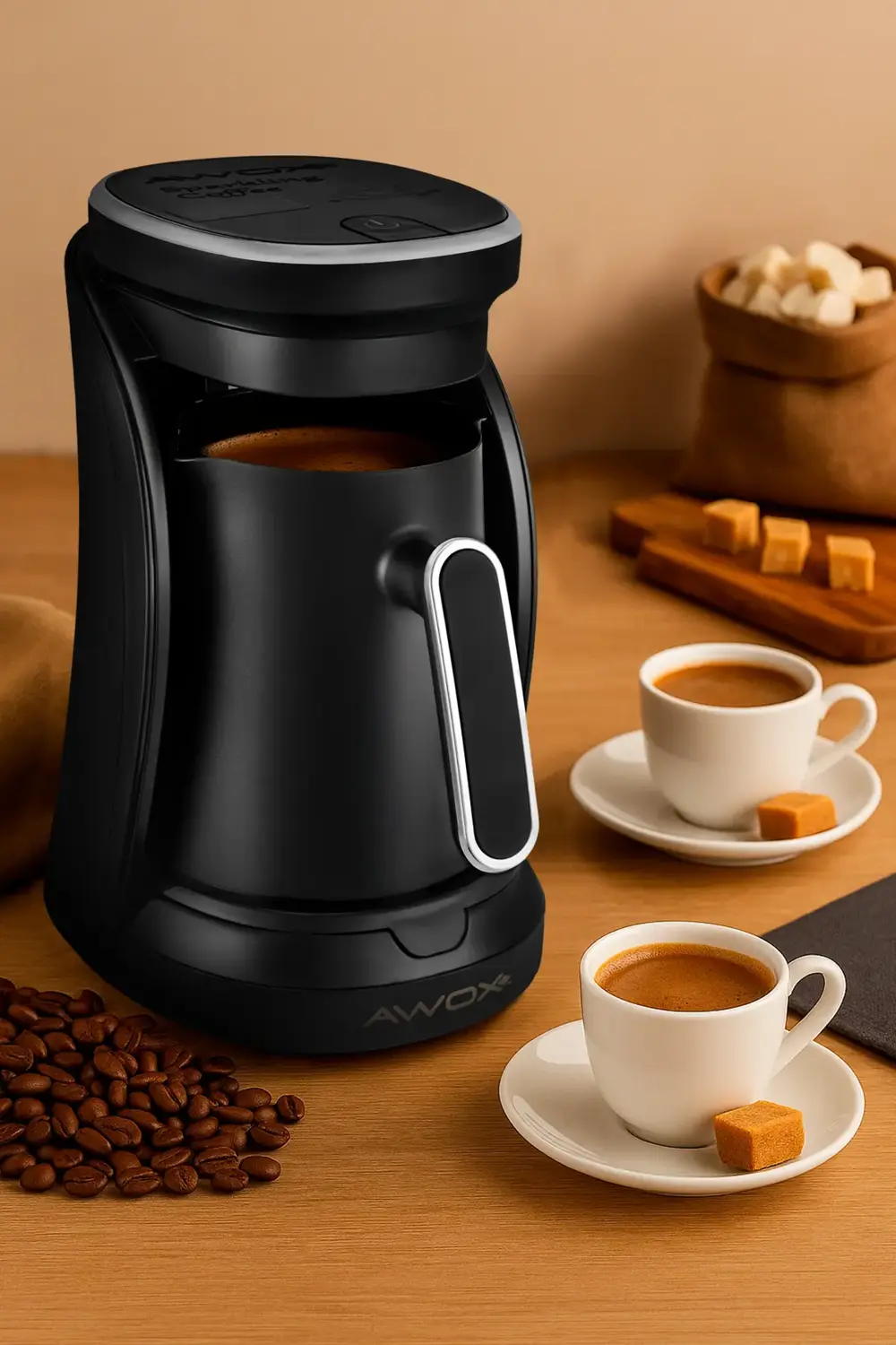 Sparkling Kahve Makinesi Mat Krom