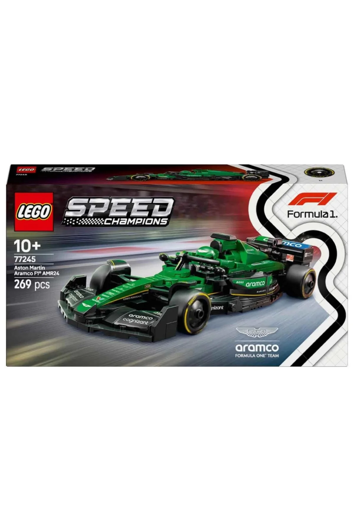 Speed Champions Aston Martin Aramco F1 AMR24 Yarış Arabası
