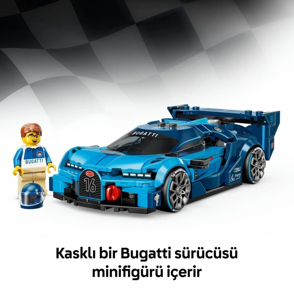Speed Champions Bugatti Vision Gran Turismo Araba 77253 Fiyatı, Yorumları ve Özellikleri