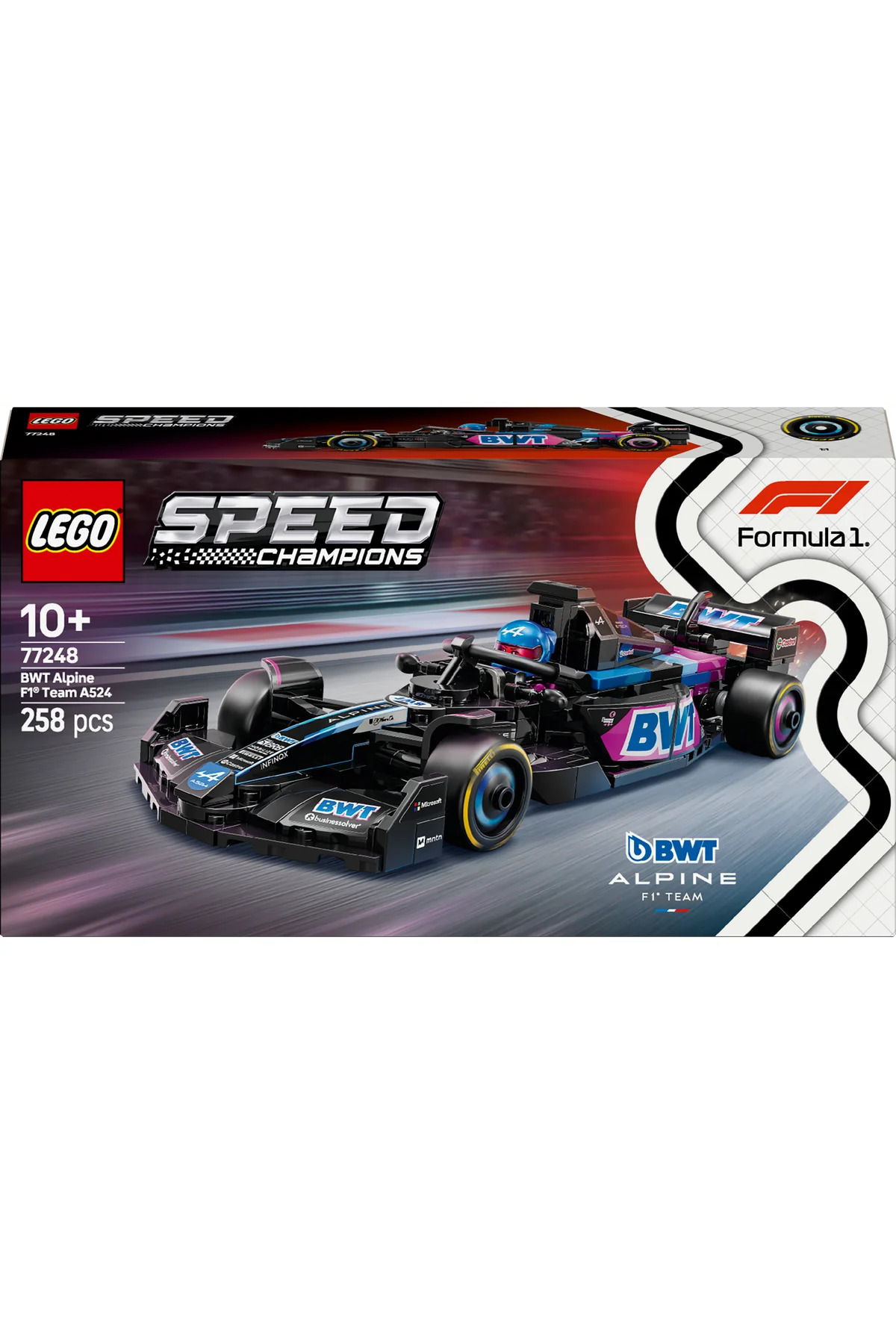 Lego ® Speed Champions Bwt Alpine F1® Team A524 Yariş Arabasi 77248 -