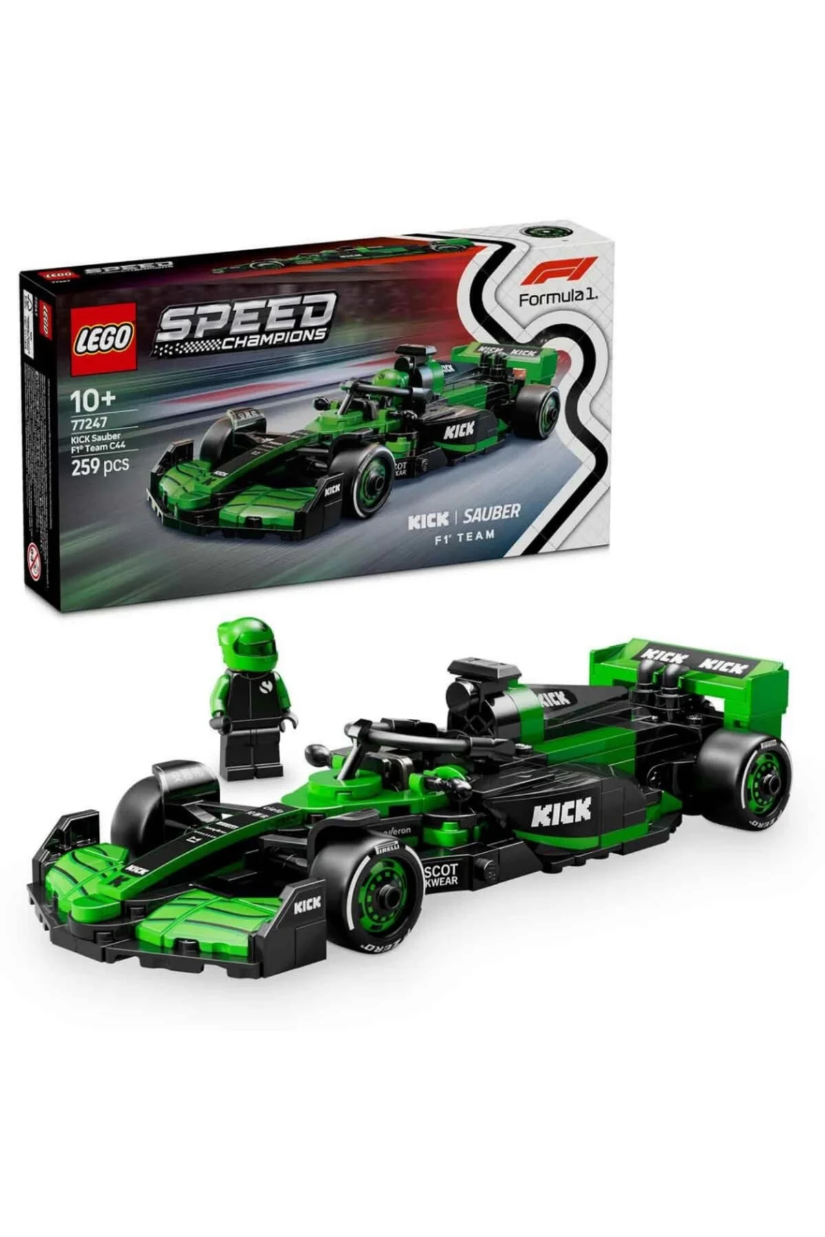 Speed Champions KICK Sauber F1 Team C44 Yarış Arabası 77247