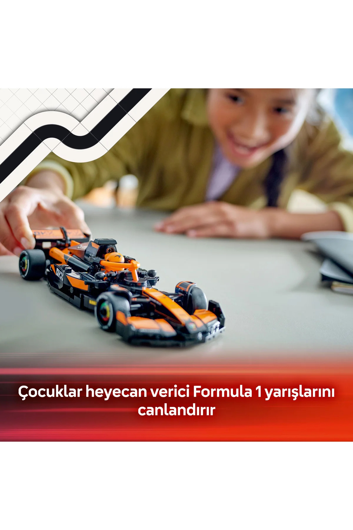 Lego ® Speed Champions Mclaren F1® Team Mcl38 Yarış Arabası 77251 - 10