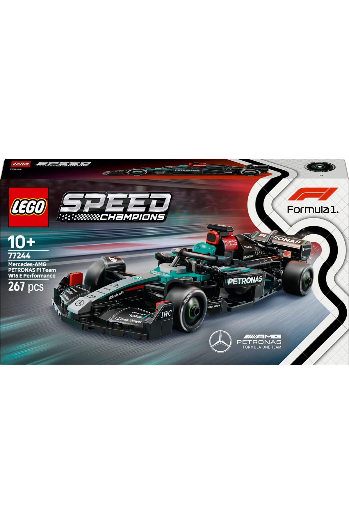 Lego ® Speed Champions Mercedes-Amg F1® W15 Yarış Arabası 77244 - 10+