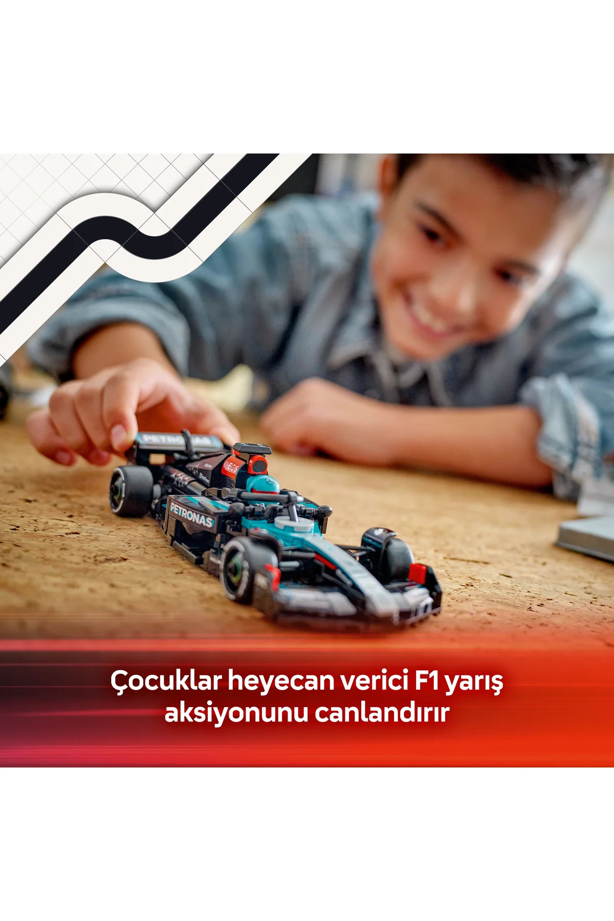 Lego ® Speed Champions Mercedes-Amg F1® W15 Yarış Arabası 77244 - 10+