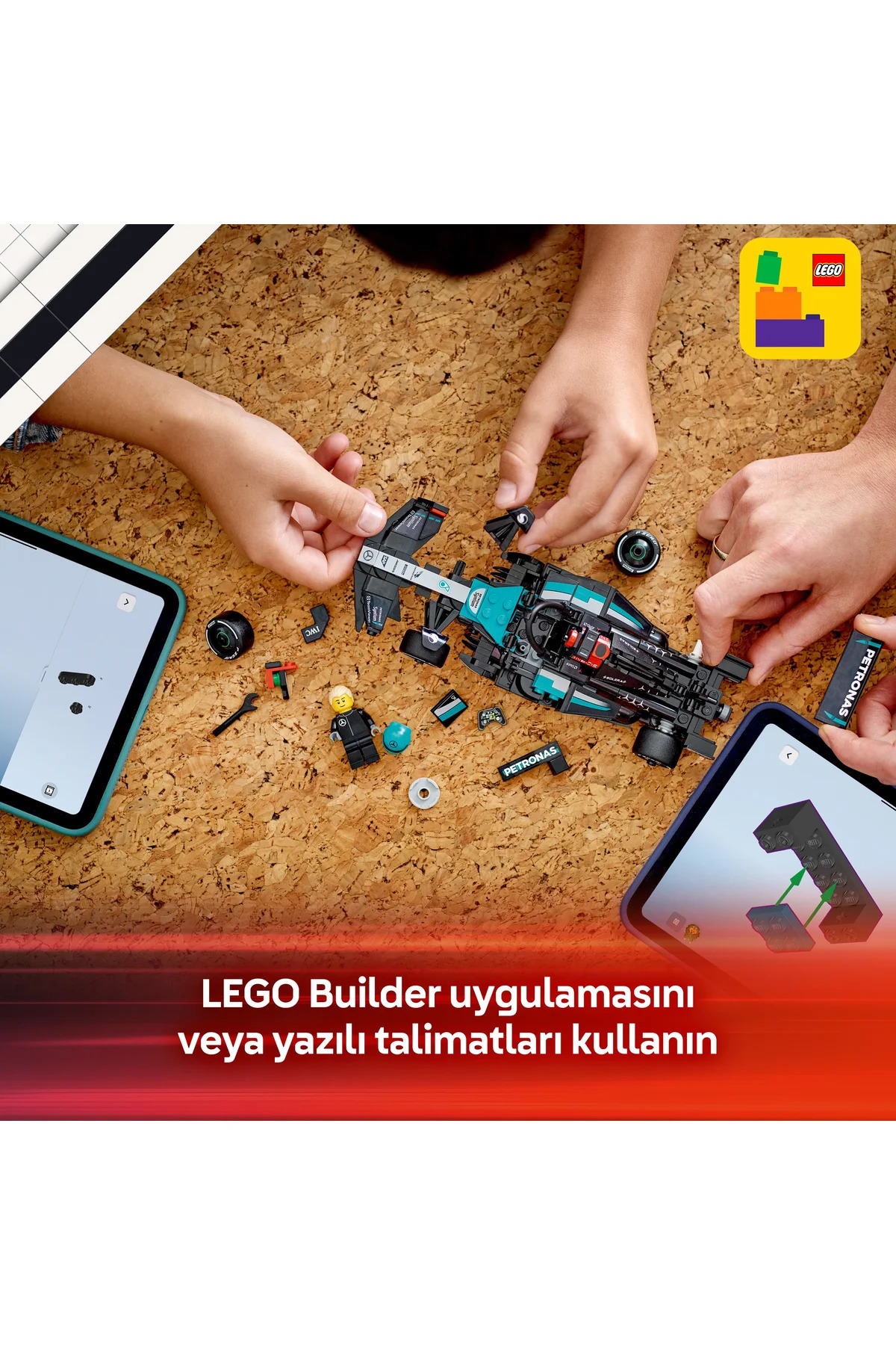 Lego ® Speed Champions Mercedes-Amg F1® W15 Yarış Arabası 77244 - 10+