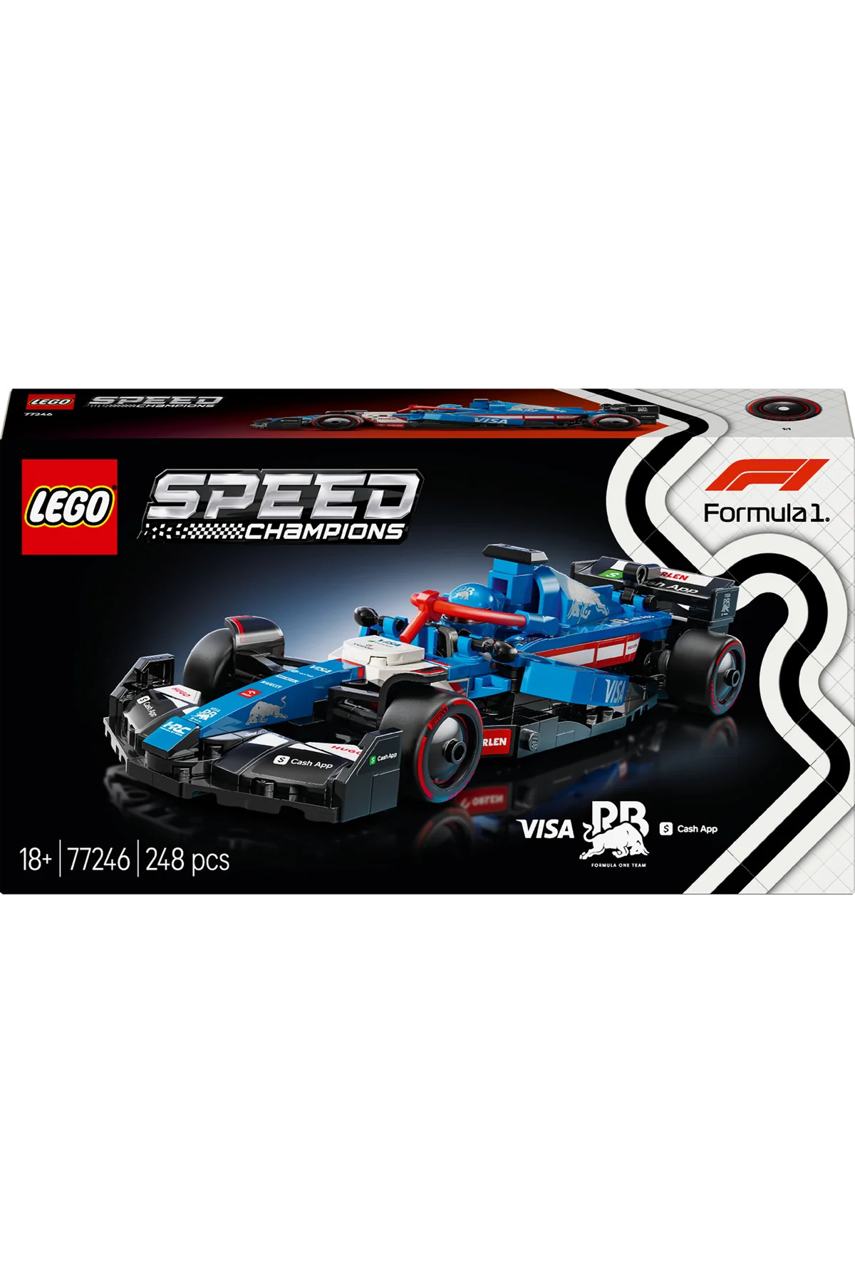 Lego ® Speed Champions Visa Cash App Rb Vcarb 01 F1® Yarış Arabası 772