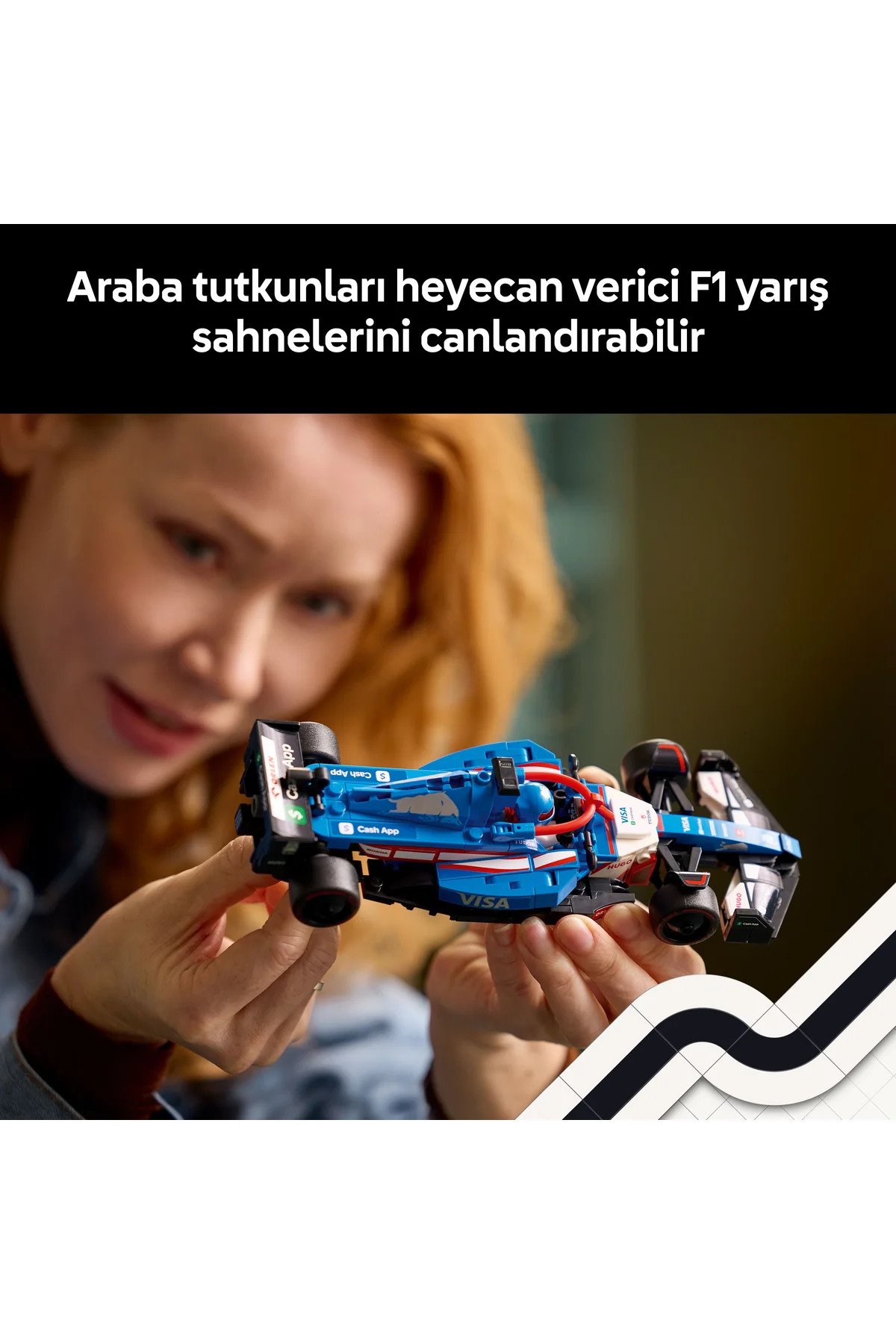 Lego ® Speed Champions Visa Cash App Rb Vcarb 01 F1® Yarış Arabası 772