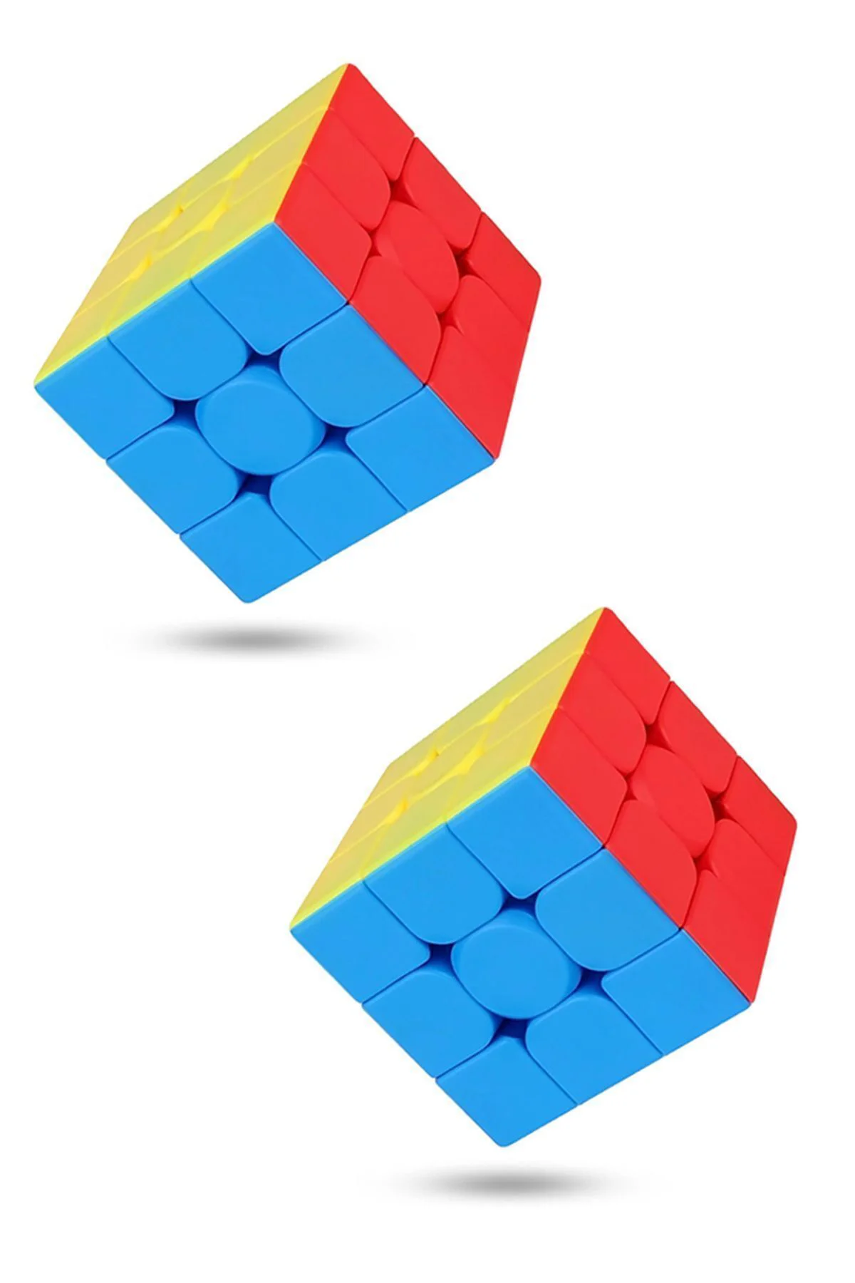 Speed Cupe Küp Zeka Küpü 3x3 Canlı Renkler Hız Küpü,fidget Oyunca