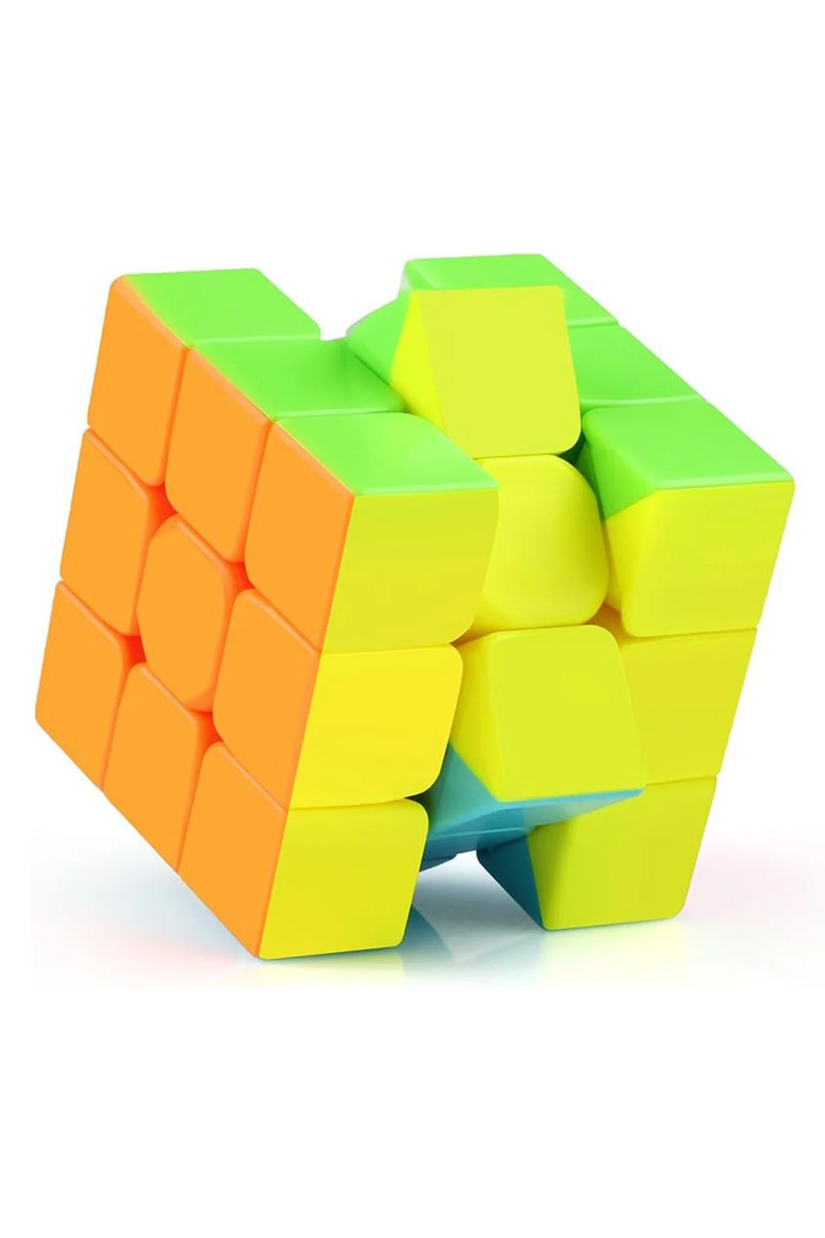 Speed Cupe Rubik Küp Zeka Küpü 3x3 Canlı Renkler Hız Küp, 3 Adet 