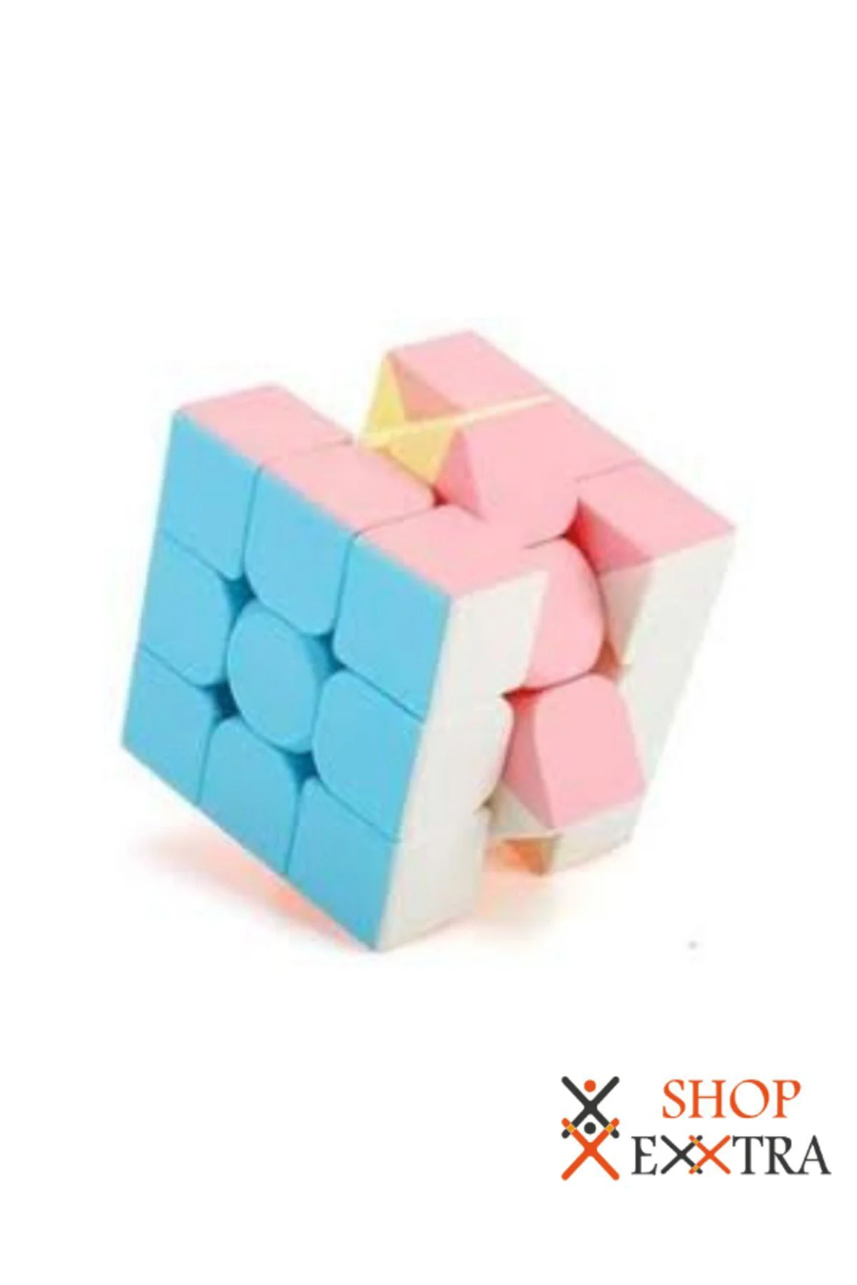Speed Cupe Rubik Küp Zeka Küpü 3x3 Canlı Renkler ve Pastel Küp