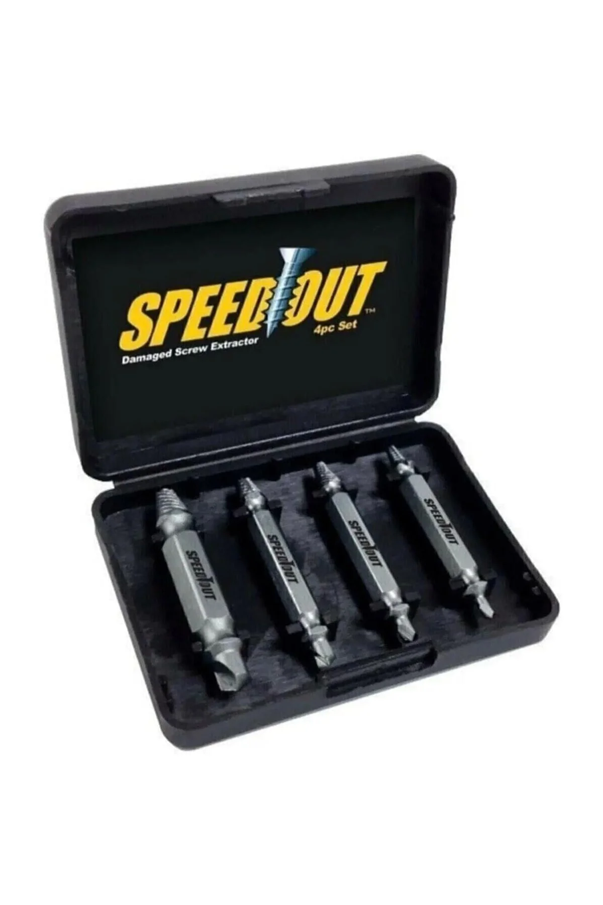 Speed Out Hasarlı Bozuk Vida Çıkarıcı Hasar Görmüş Vida Sökme