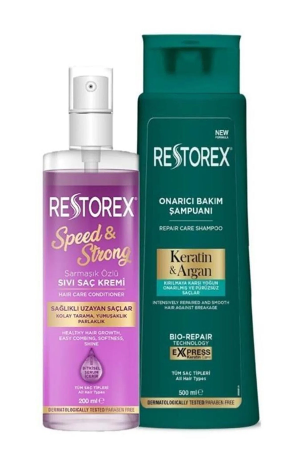 Speed Strong Sıvı Saç 200 Ml&keratin&argan Şampuan 500 Ml Speed Strong Sıvı Saç 200 Ml&keratin&argan Şampuan 500 Ml