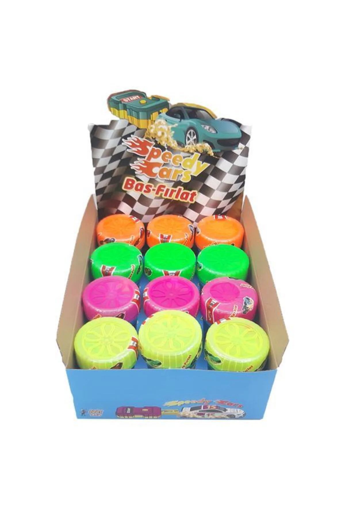 Speedy Cars Bas Fırlat 10 Cm - ASYA10008 (Lisinya)