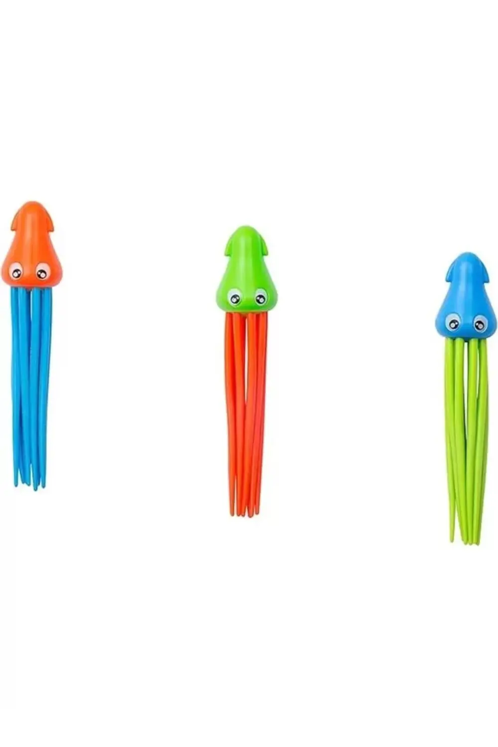 Speedy Squid Dalış Figür Seti, 3'Lü Set 16,8 X 4,5 X 4,5 Cm