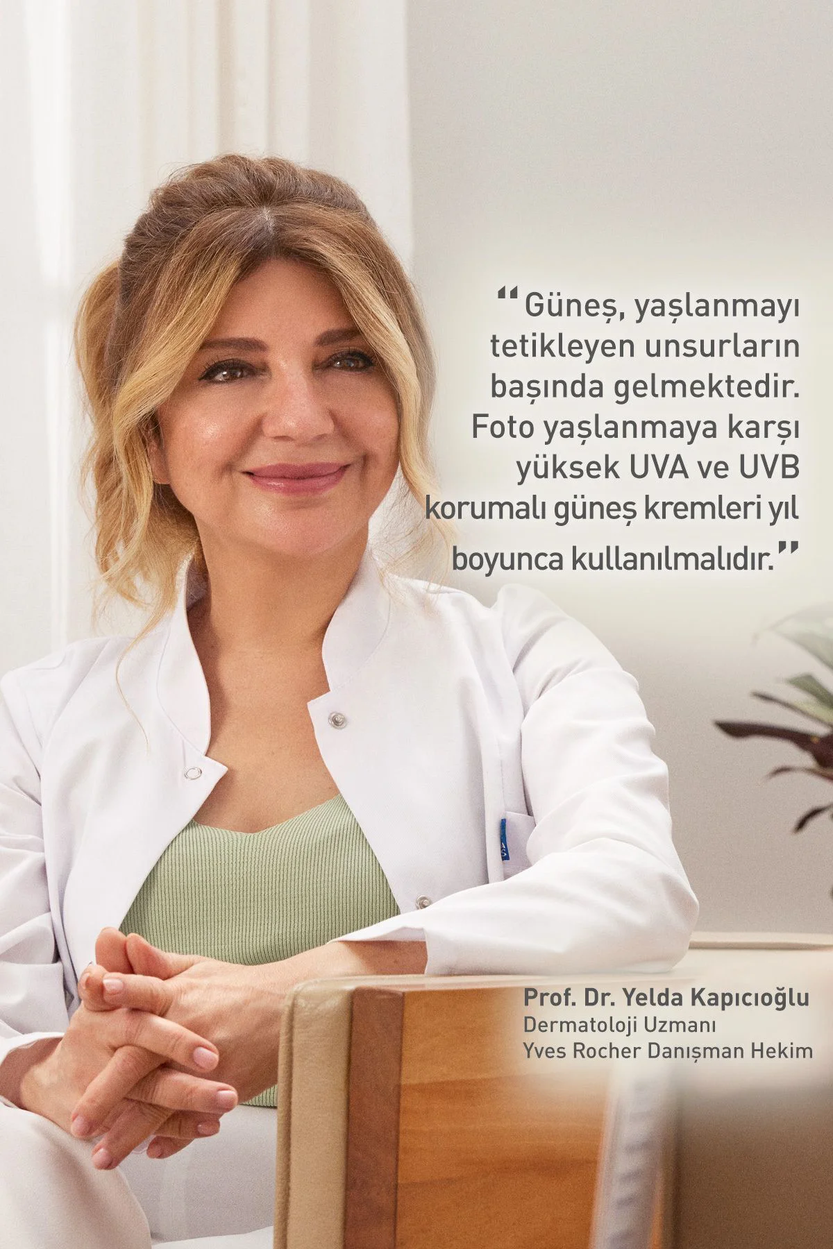 Spf 30 Fotoyaşlanma Ve Leke Karşıtı Güneş Koruyucu Yüz Kremi/solaire Peau Parfaite-40 ml