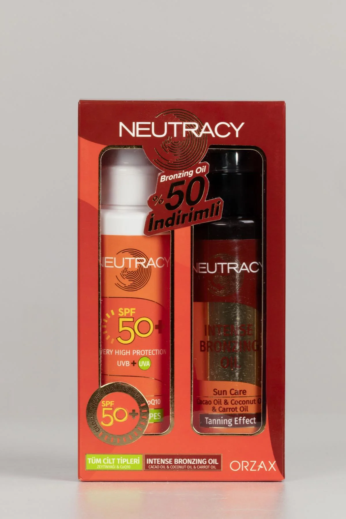 Spf 50+ Güneş Koruyucu+Bronzing oil 150ml